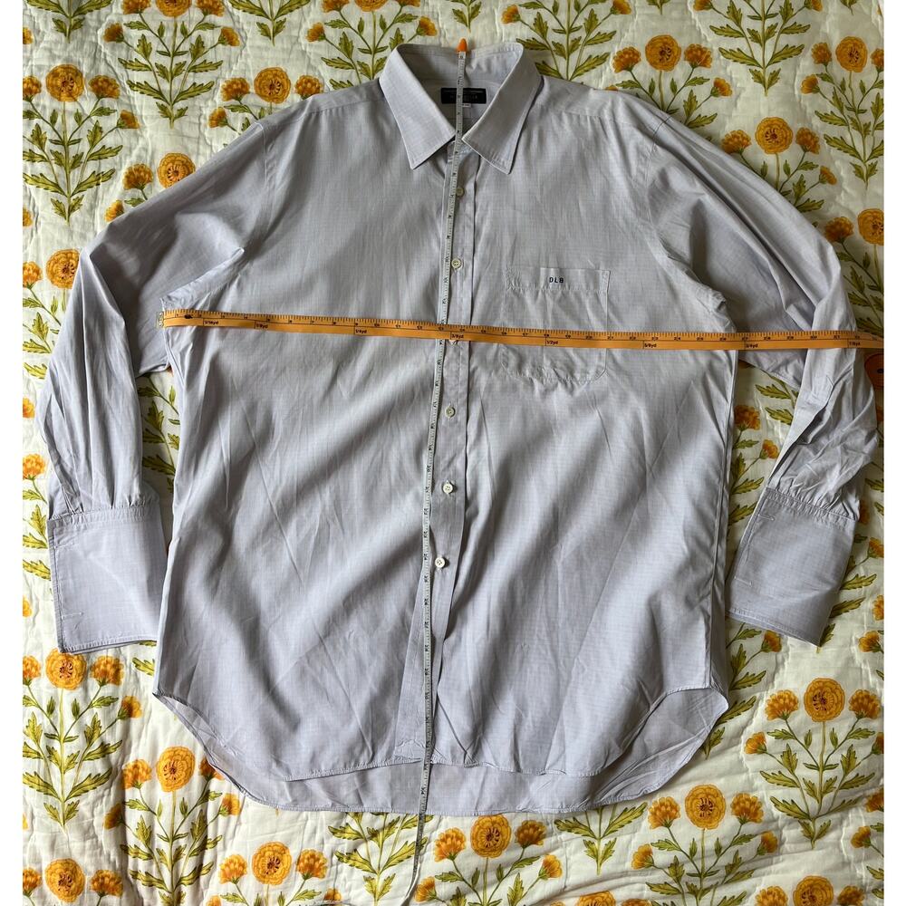 Hamilton Custom Shirtmakers Bespoke Cotton Poplin Dress Shirt - Picture 8 of 12
